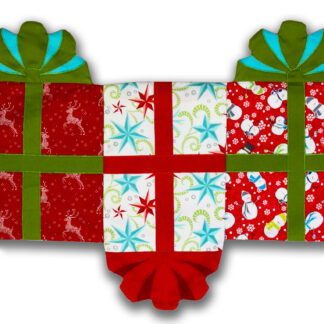 Giftbox Table Runner Finished Product